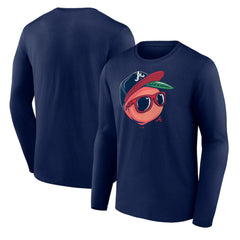 Atlanta Braves Mr. Peach Long Sleeve T-Shirt Online
