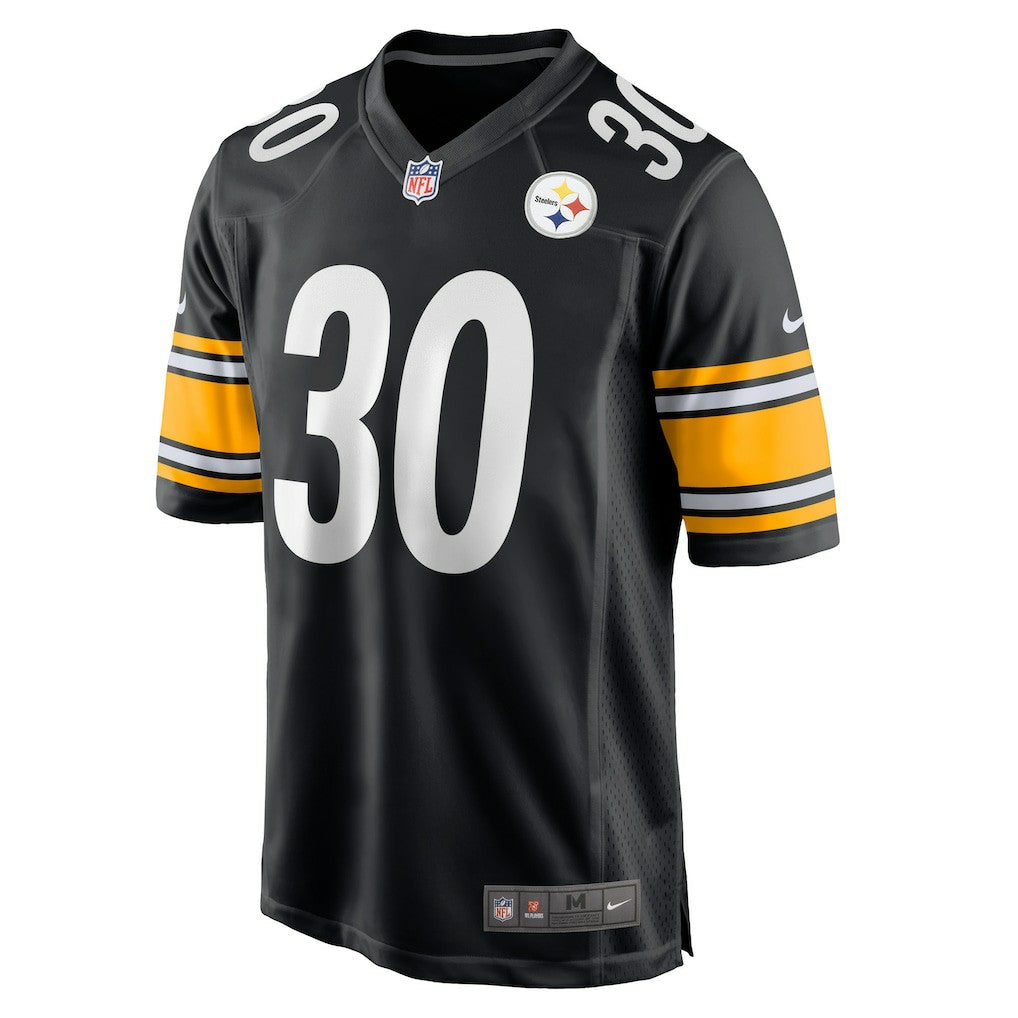 Jaylen Warren Pittsburgh Steelers Game Player Jersey - Black - Nike