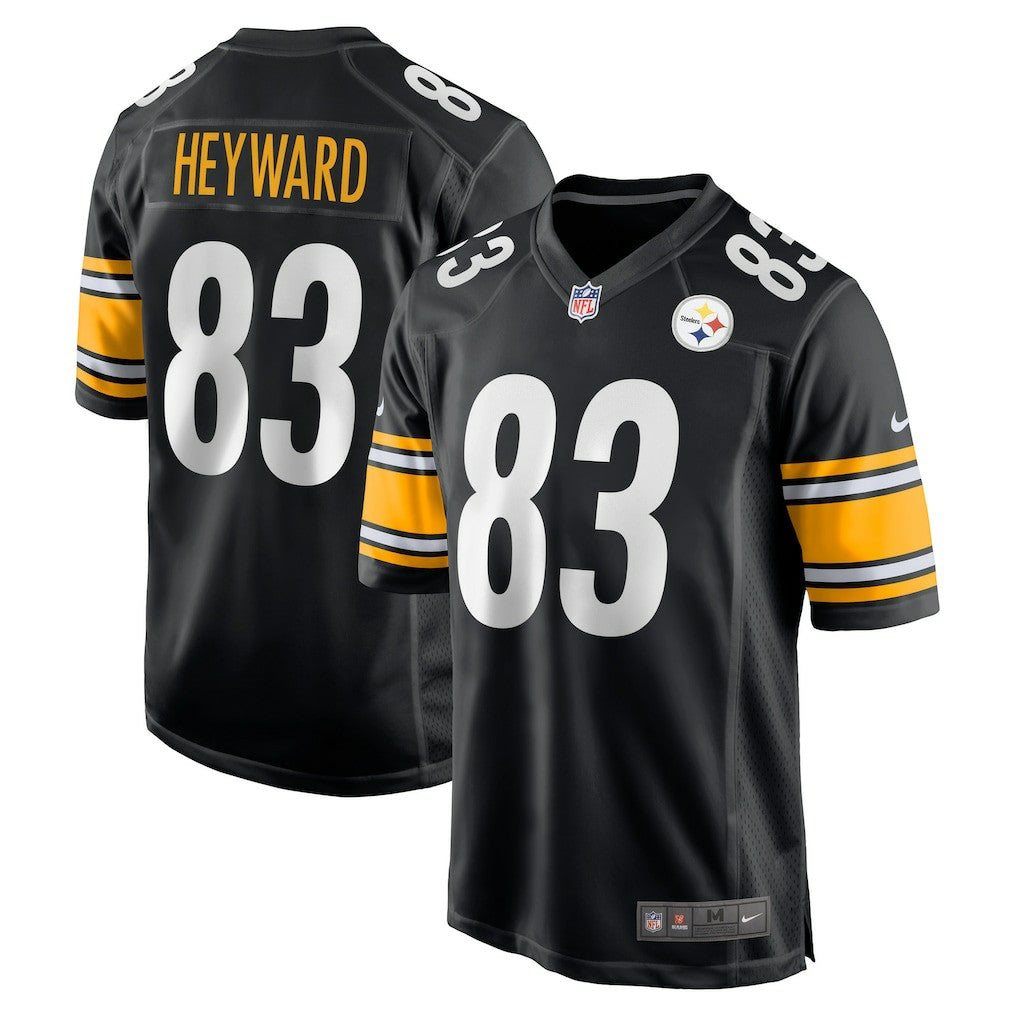Connor Heyward Pittsburgh Steelers Game Player Jersey - Black - Nike