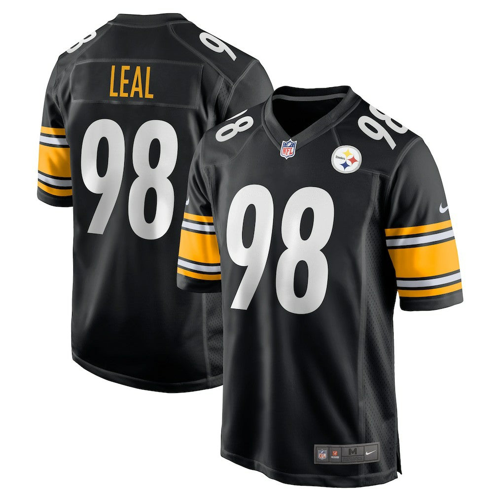 DeMarvin Leal Pittsburgh Steelers Game Player Jersey - Black - Nike