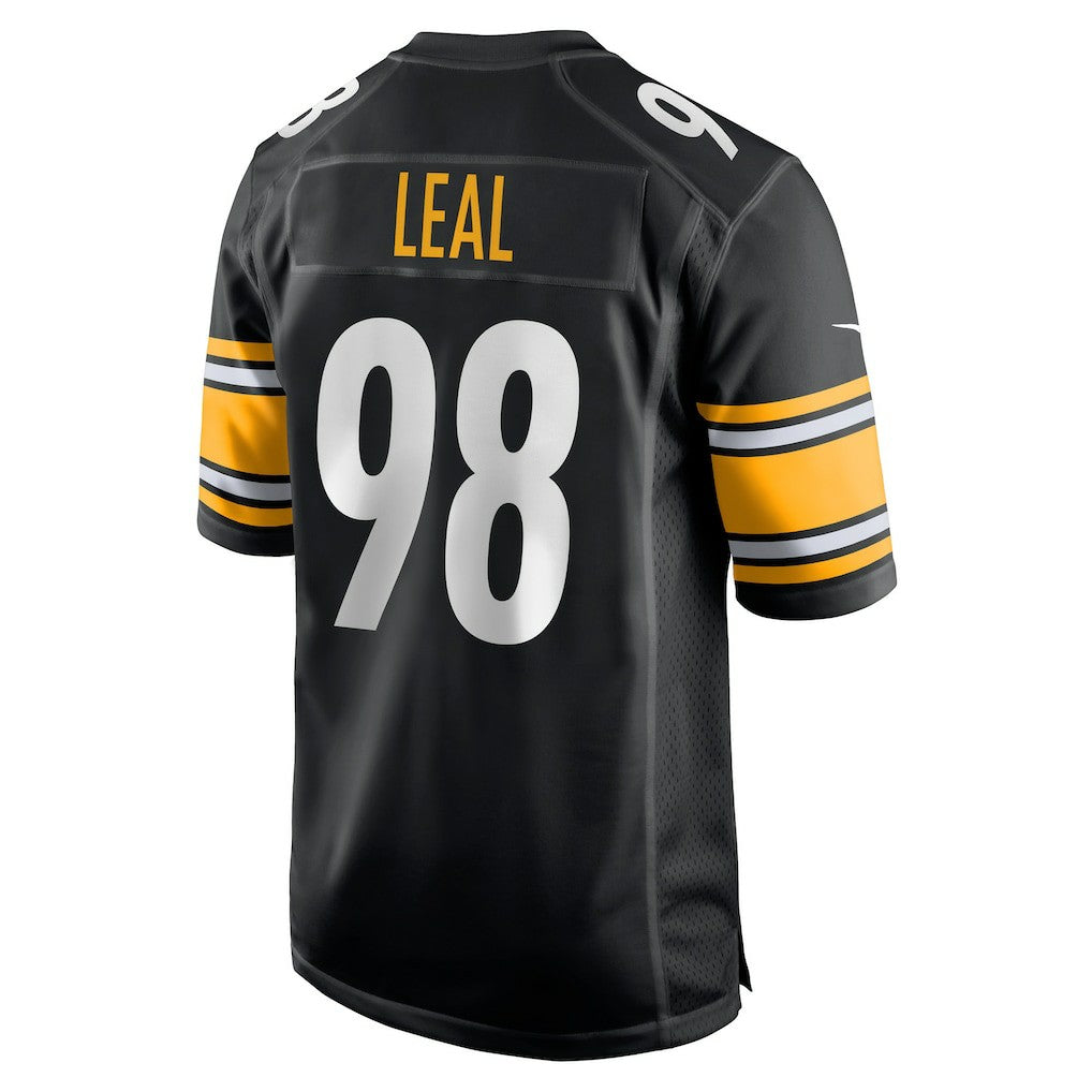DeMarvin Leal Pittsburgh Steelers Game Player Jersey - Black - Nike