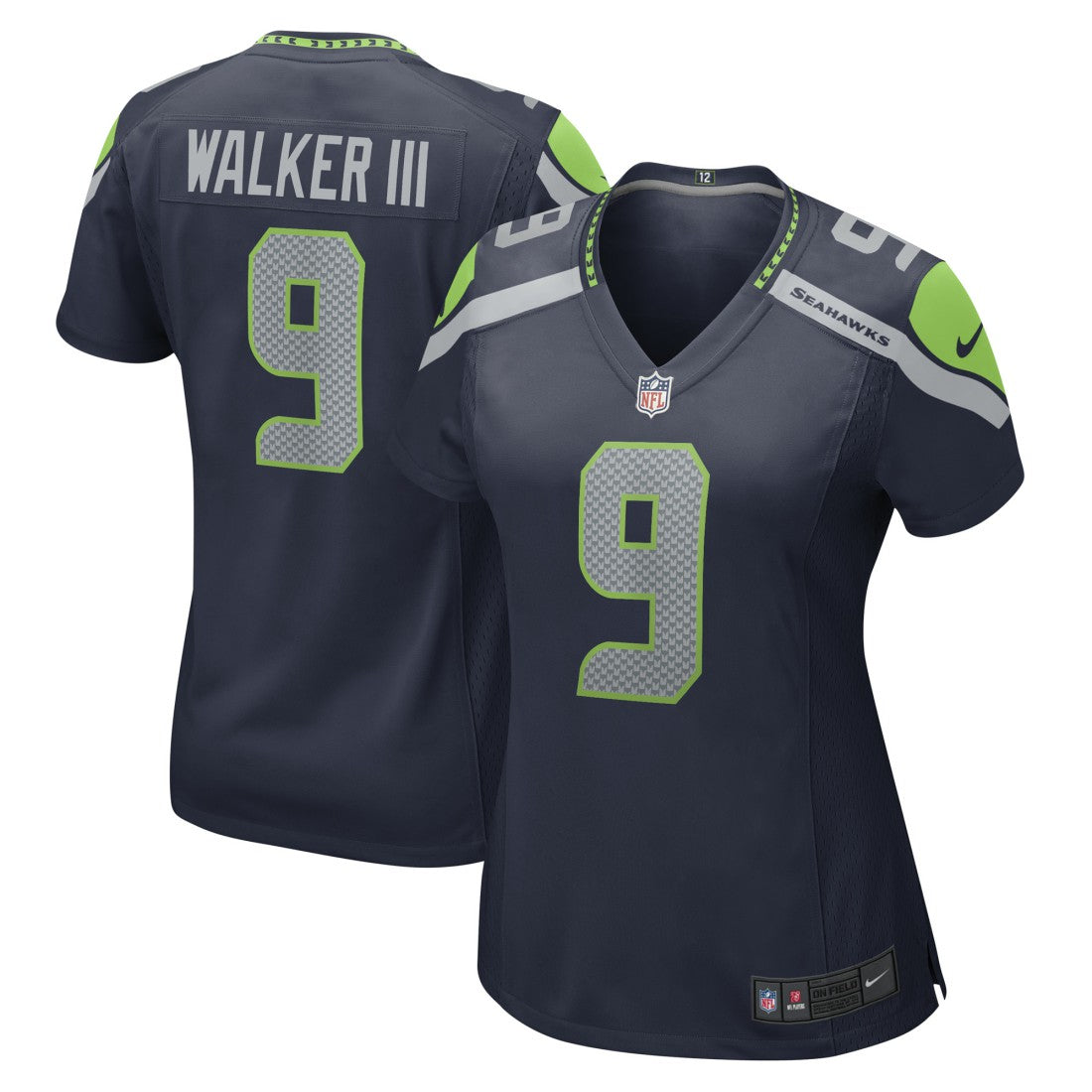 Kenneth Walker III Seattle Seahawks Women's Player Jersey - Navy - Nike