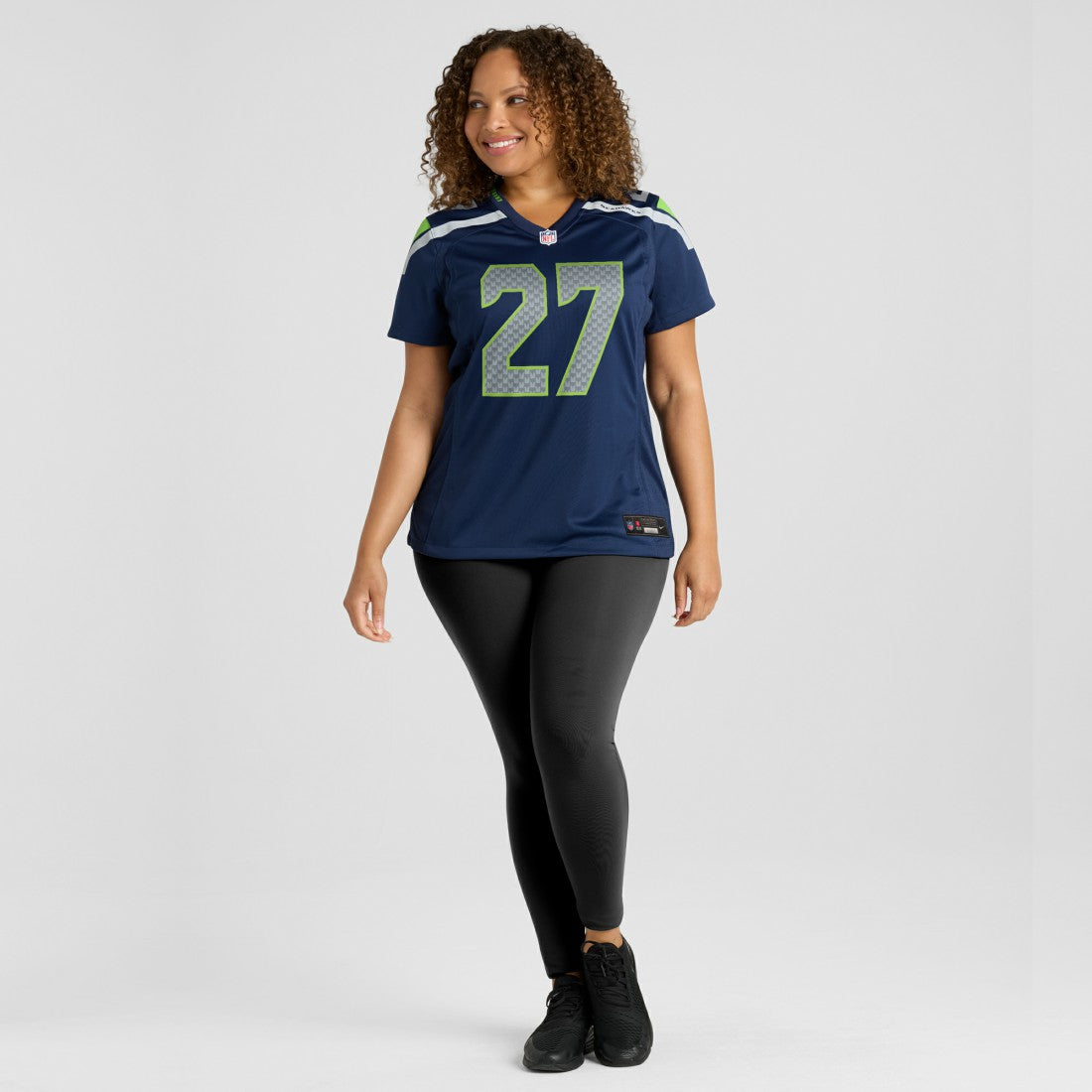 Riq Woolen Seattle Seahawks Women's Team Game Jersey - College Navy - Nike