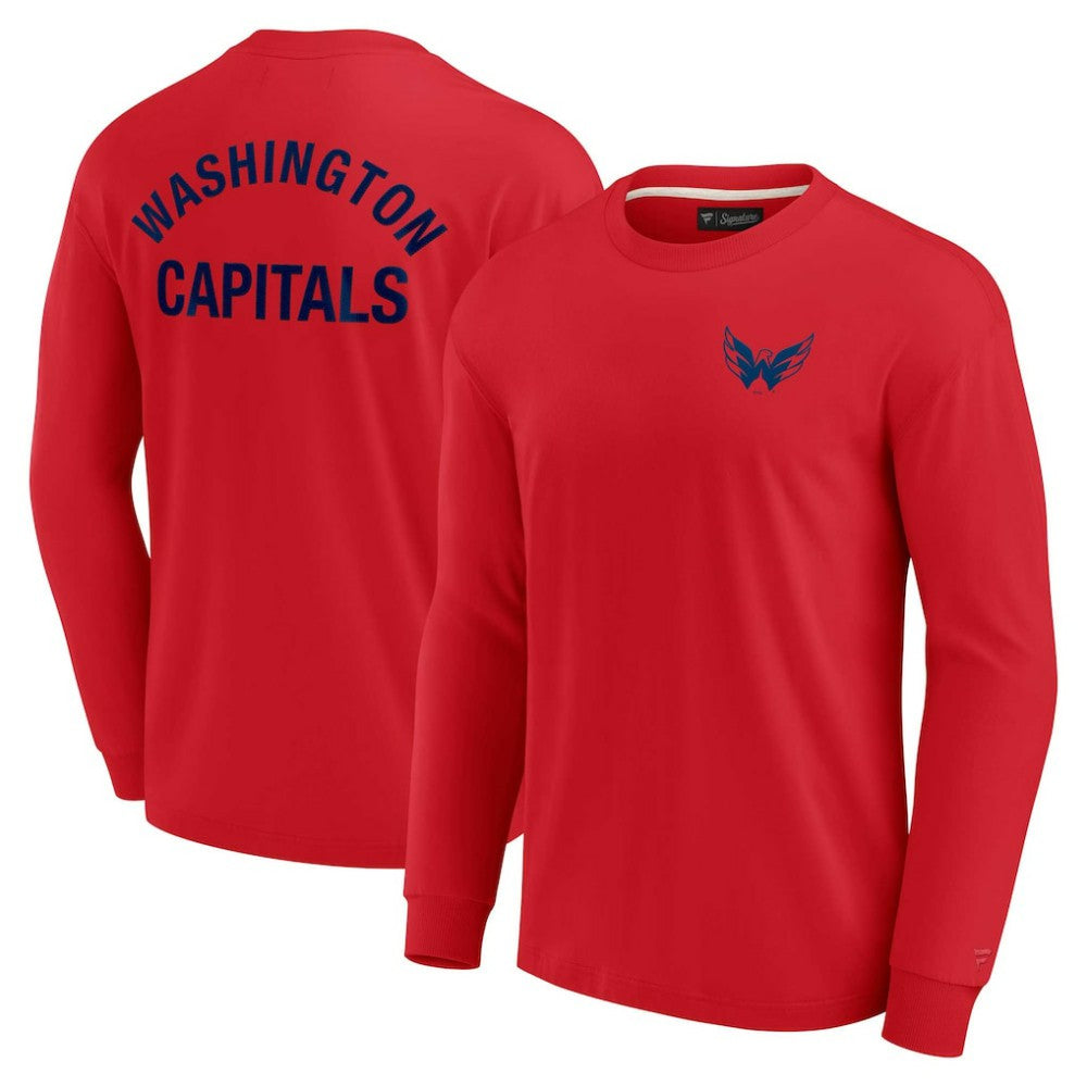 Washington Capitals Fanatics Unisex Elements Super Soft Long Sleeve T-Shirt - Red | Fanatics sale
