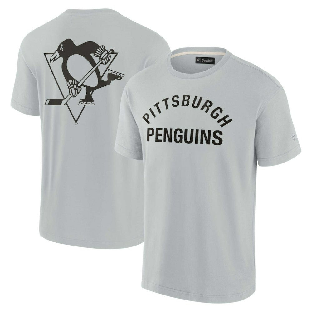 Pittsburgh Penguins Fanatics Unisex Elements Super Soft Short Sleeve T-Shirt - Gray | Fanatics on sale