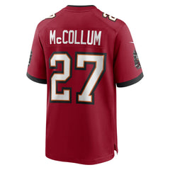 Zyon McCollum Tampa Bay Buccaneers Game Player Jersey - Red - Nike