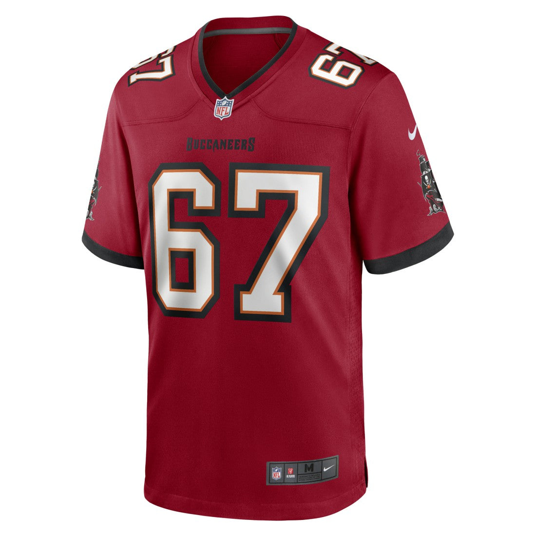 Luke Goedeke Tampa Bay Buccaneers Game Player Jersey - Red - Nike