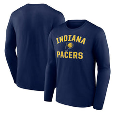 Indiana Pacers Victory Arch Team Long Sleeve T-Shirt Navy