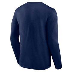 Minnesota Timberwolves Victory Arch Team Long Sleeve T-Shirt Navy