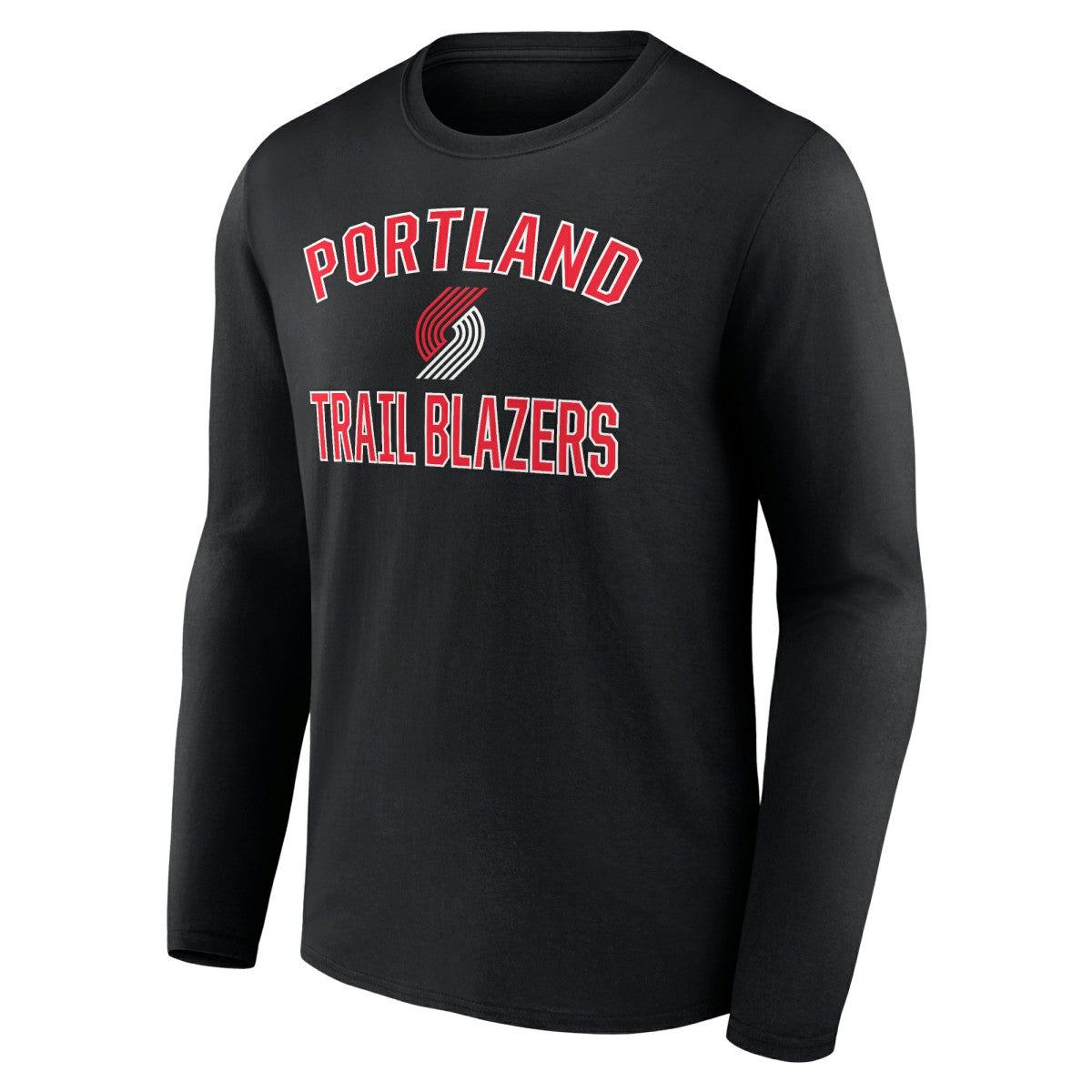 Portland Trail Blazers Victory Arch Team Long Sleeve T-Shirt Black