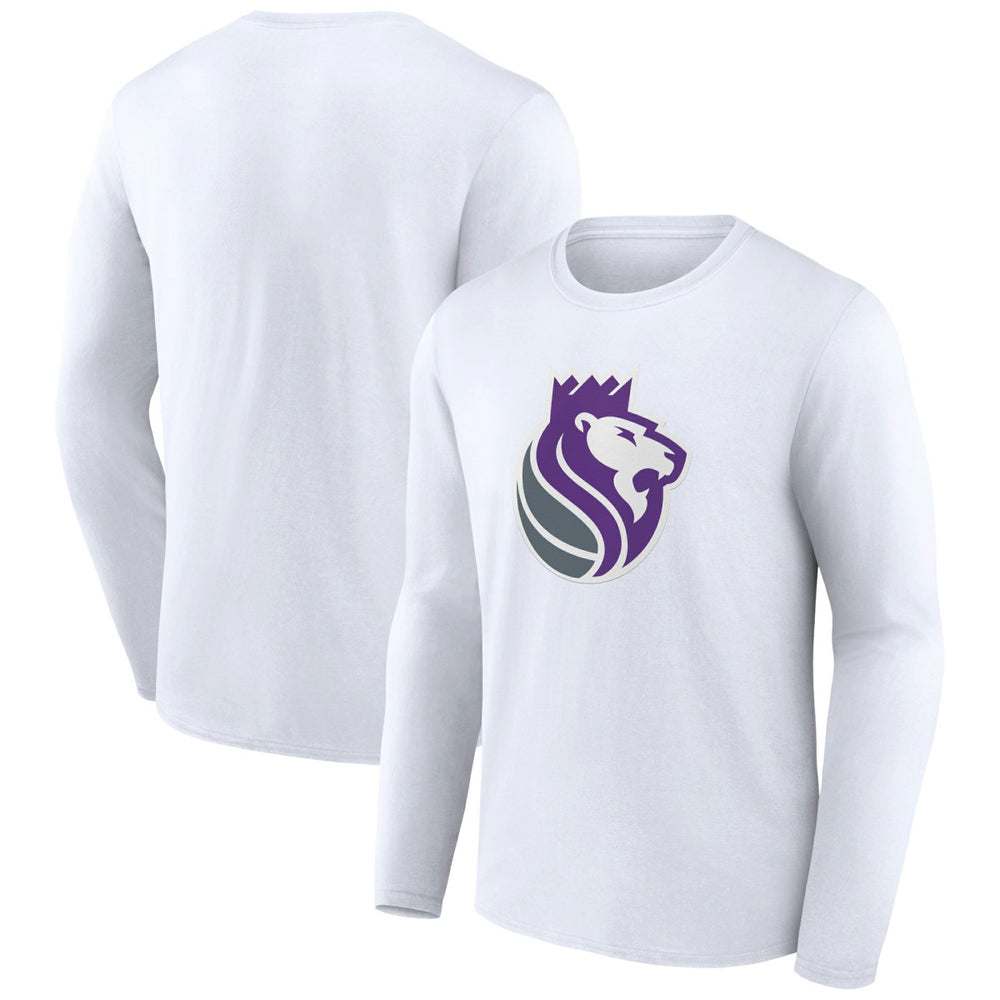 Sacramento Kings Alternate Logo Long Sleeve T-Shirt White