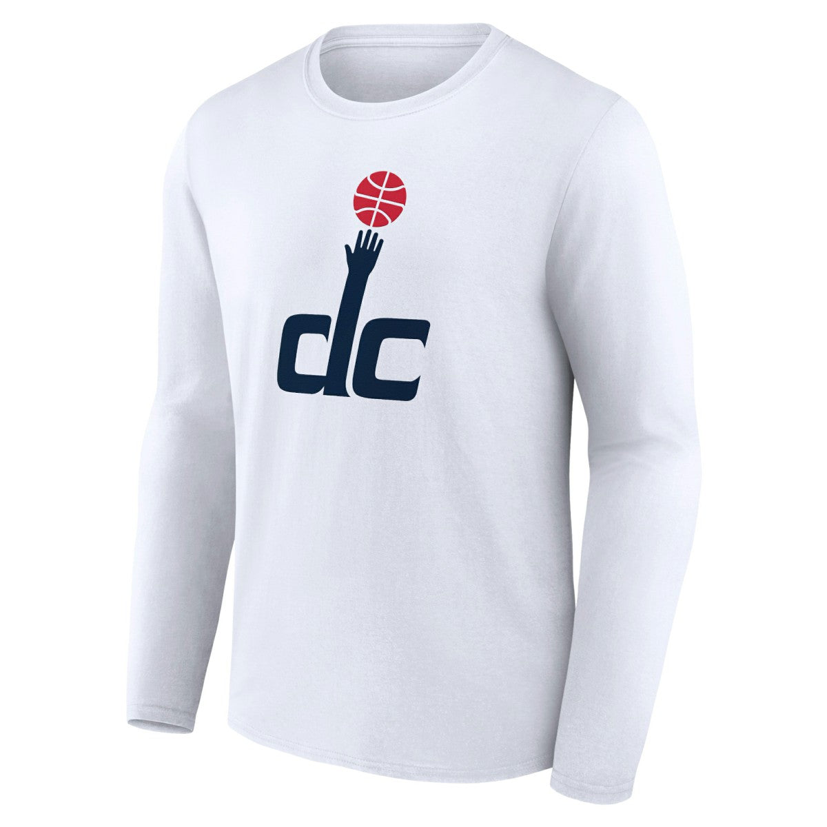 Washington Wizards Alternate Logo Long Sleeve T-Shirt White