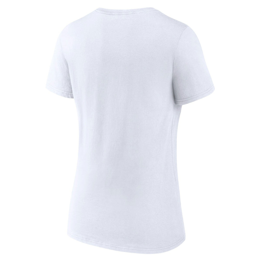 Sacramento Kings Women's Alternate Logo V-Neck T-Shirt White