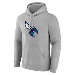 Charlotte Hornets Alternate Logo Pullover Hoodie Gray
