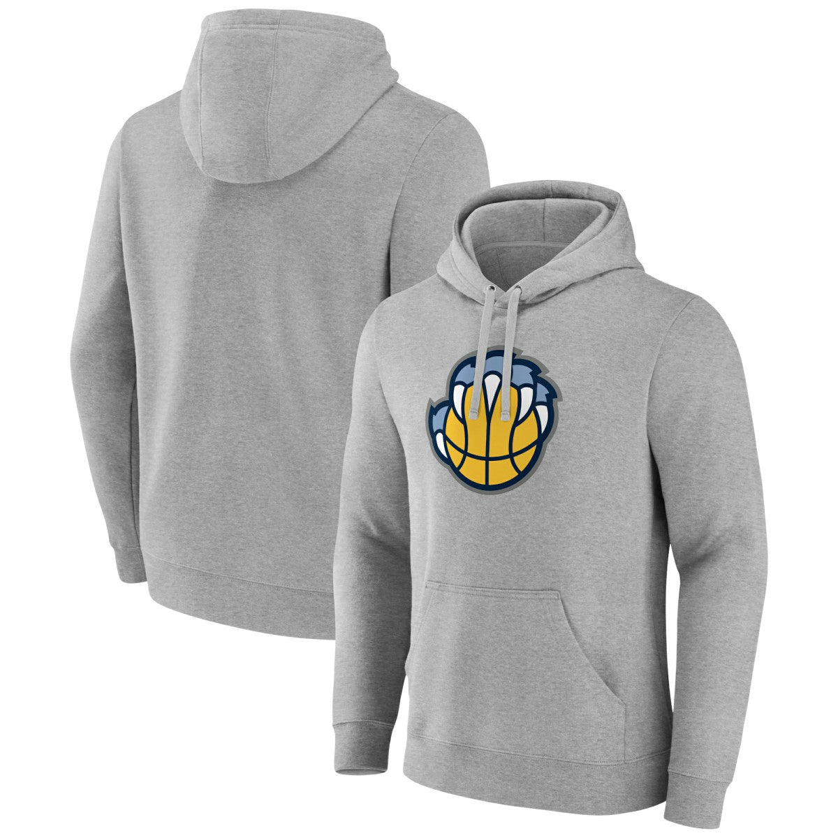 Memphis Grizzlies Alternate Logo Pullover Hoodie Gray
