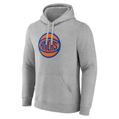 New York Knicks Alternate Logo Pullover Hoodie Gray
