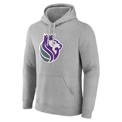 Sacramento Kings Alternate Logo Pullover Hoodie Gray
