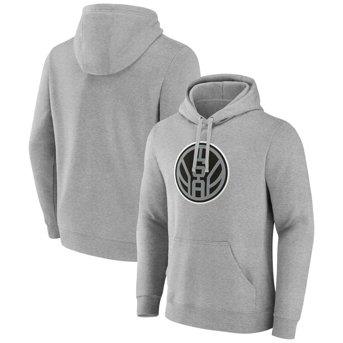 San Antonio Spurs Alternate Logo Pullover Hoodie Gray