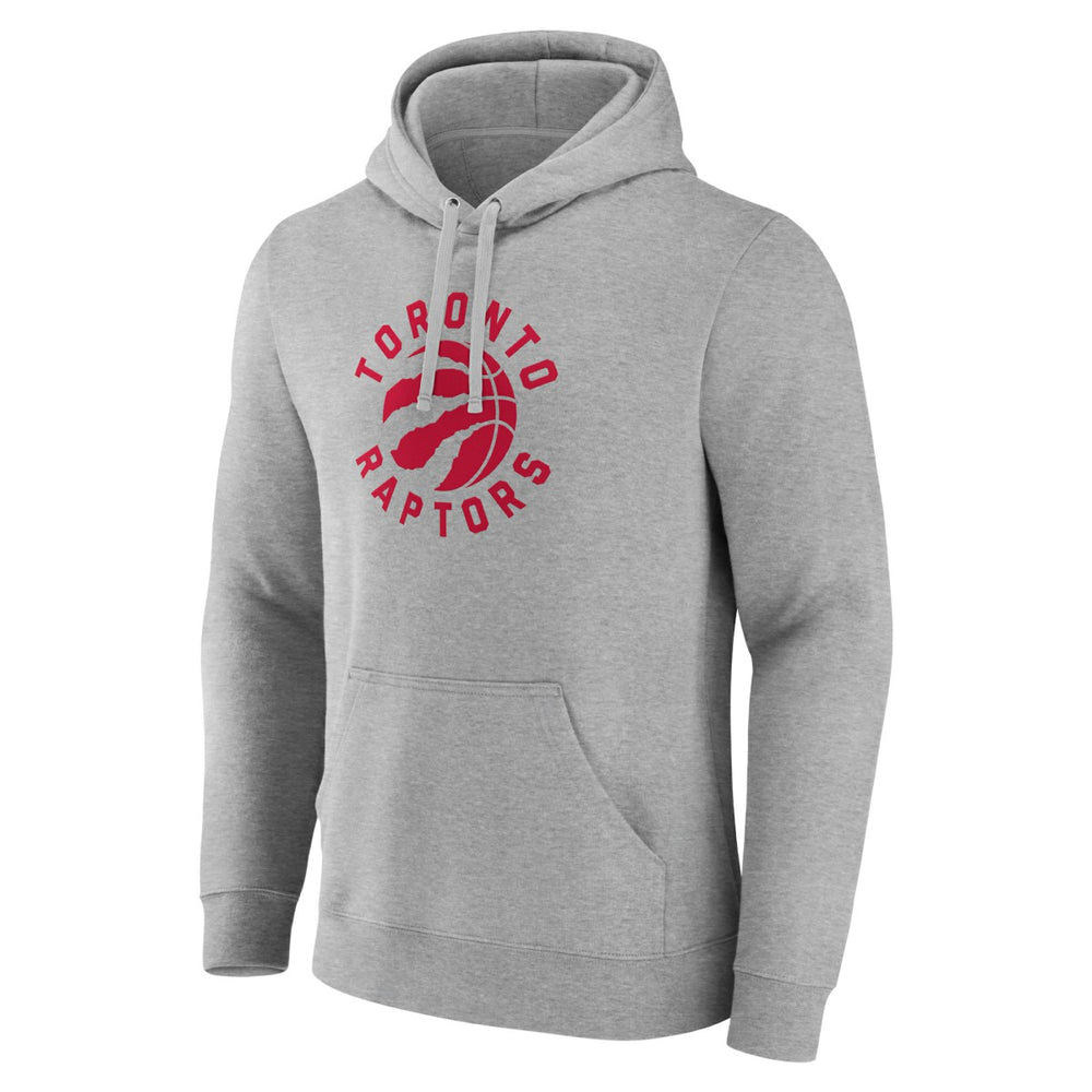 Toronto Raptors Alternate Logo Pullover Hoodie Gray