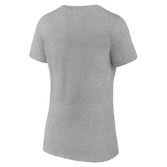 Boston Celtics Women's Alternate Logo V-Neck T-Shirt Gray