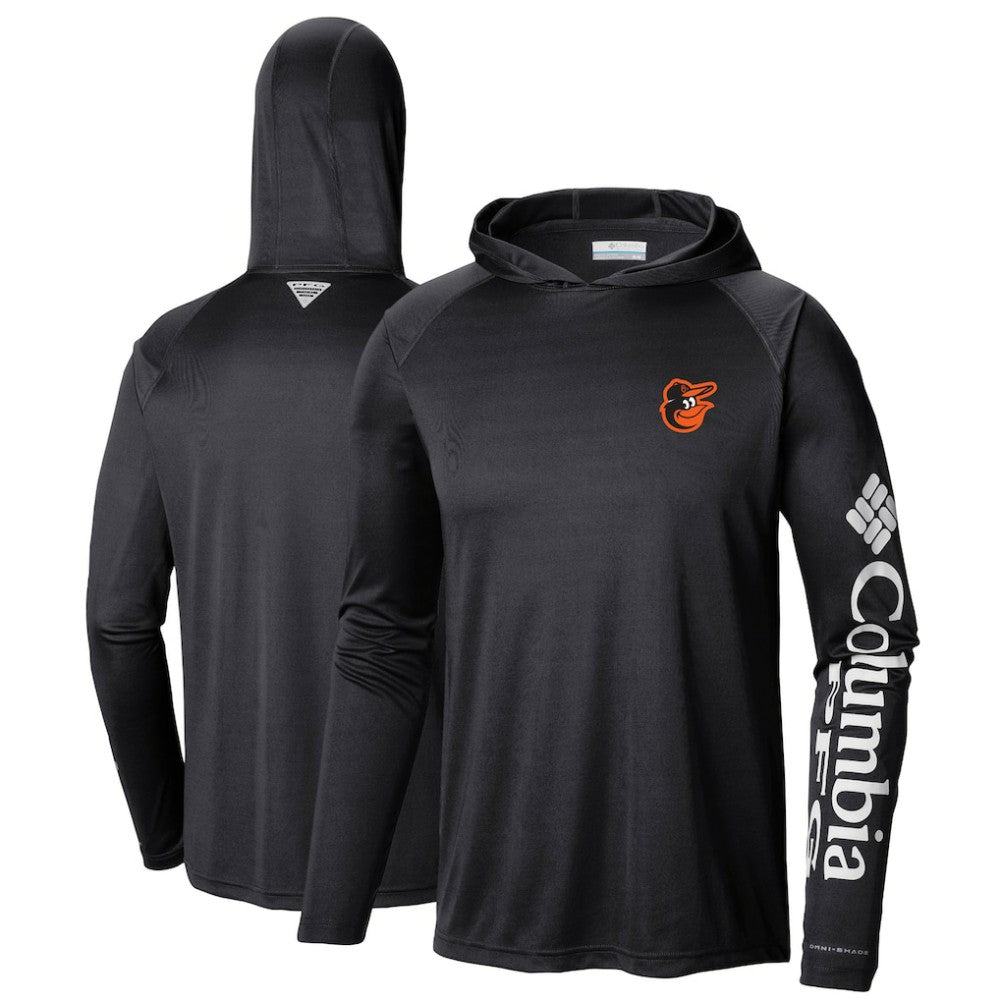 Baltimore Orioles Columbia Terminal Tackle Long Sleeve Hoodie T-Shirt Sale