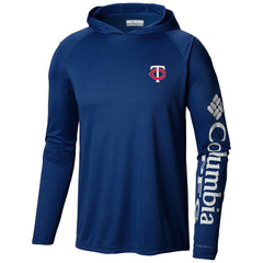 Minnesota Twins Columbia Terminal Tackle Long Sleeve Hoodie T-Shirt Discount