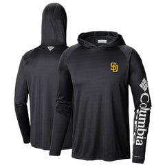 San Diego Padres Columbia Terminal Tackle Long Sleeve Hoodie T-Shirt Sale