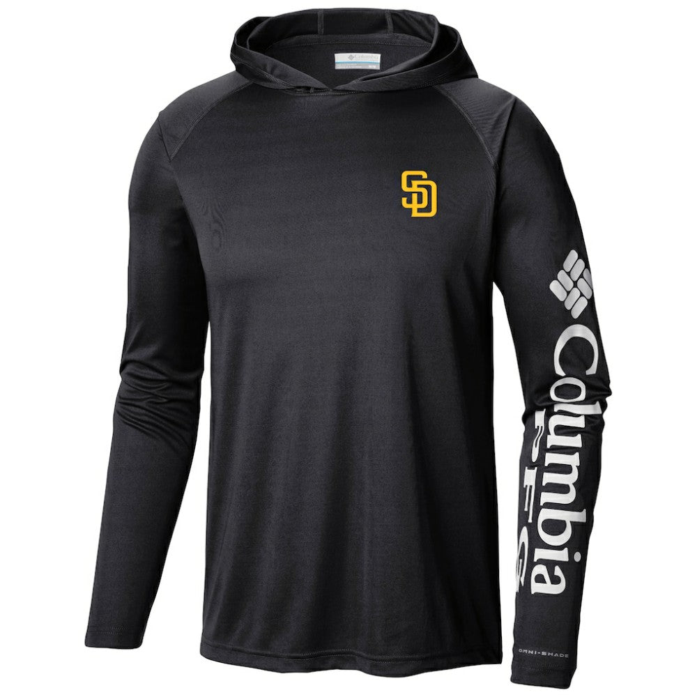 San Diego Padres Columbia Terminal Tackle Long Sleeve Hoodie T-Shirt Sale