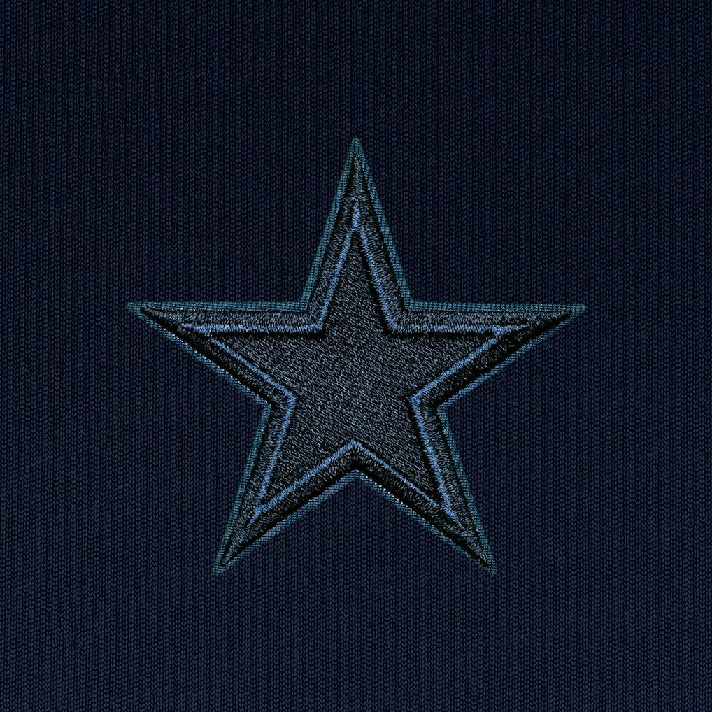 Dallas Cowboys Antigua Tonal Logo Victory Full-Zip Hoodie - Navy - NFL