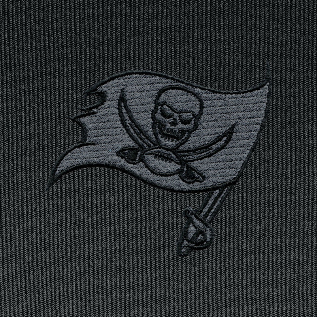 Tampa Bay Buccaneers Antigua Tonal Logo Victory Pullover Hoodie - Charcoal - NFL