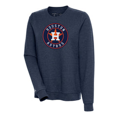 Houston Astros Antigua Women's Action Crewneck Pullover Sweatshirt Online