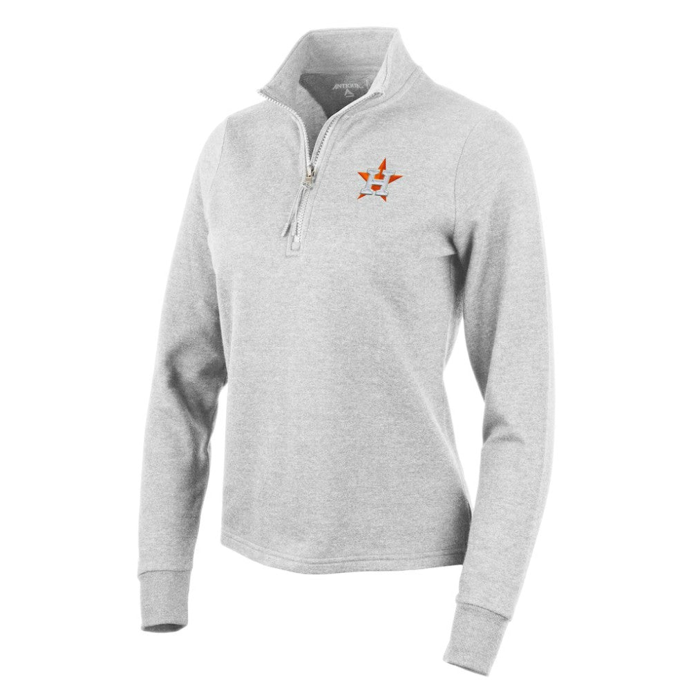 Houston Astros Antigua Women's Action Quarter-Zip Pullover Sweatshirt Outlet