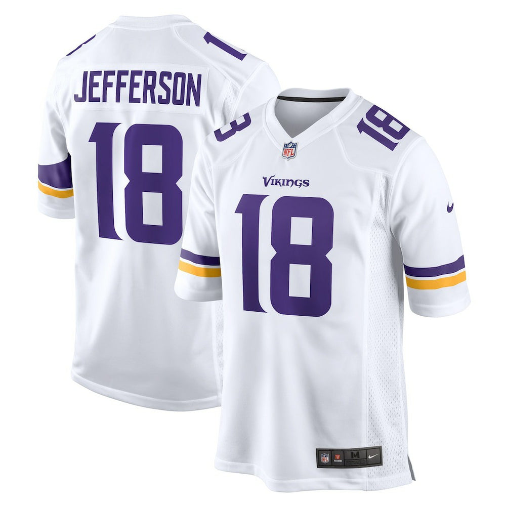 Justin Jefferson Minnesota Vikings Game Player Jersey - White - Nike