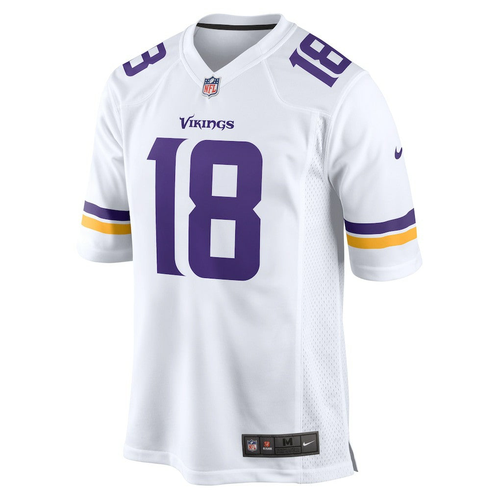 Justin Jefferson Minnesota Vikings Game Player Jersey - White - Nike