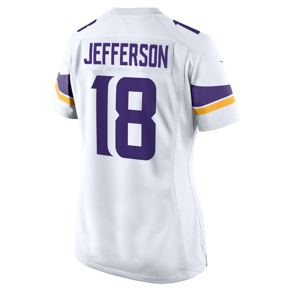 Justin Jefferson Minnesota Vikings Women's Game Player Jersey - White - Nike