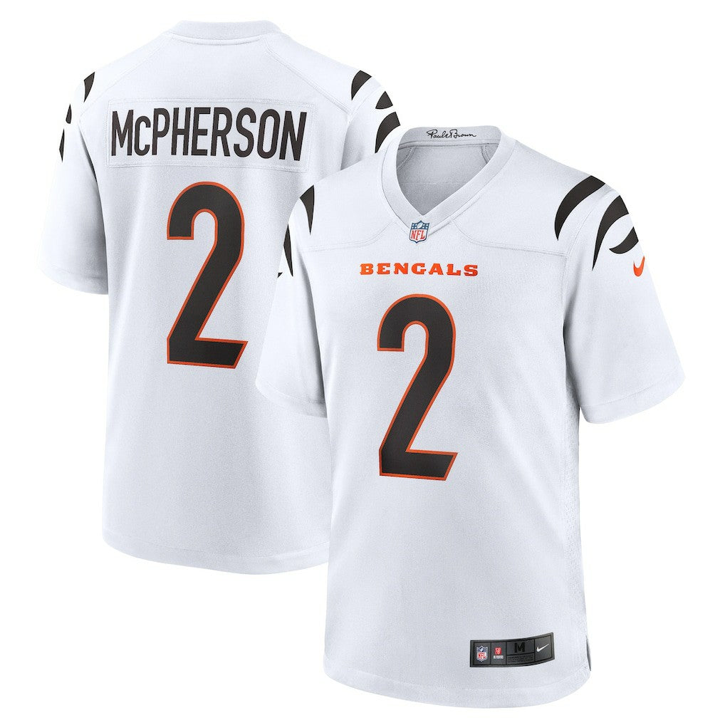Evan McPherson Cincinnati Bengals Game Player Jersey - White - Nike