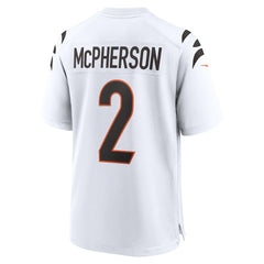 Evan McPherson Cincinnati Bengals Game Player Jersey - White - Nike