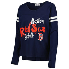 Boston Red Sox Touch Women's Free Agent Long Sleeve T-Shirt Discount