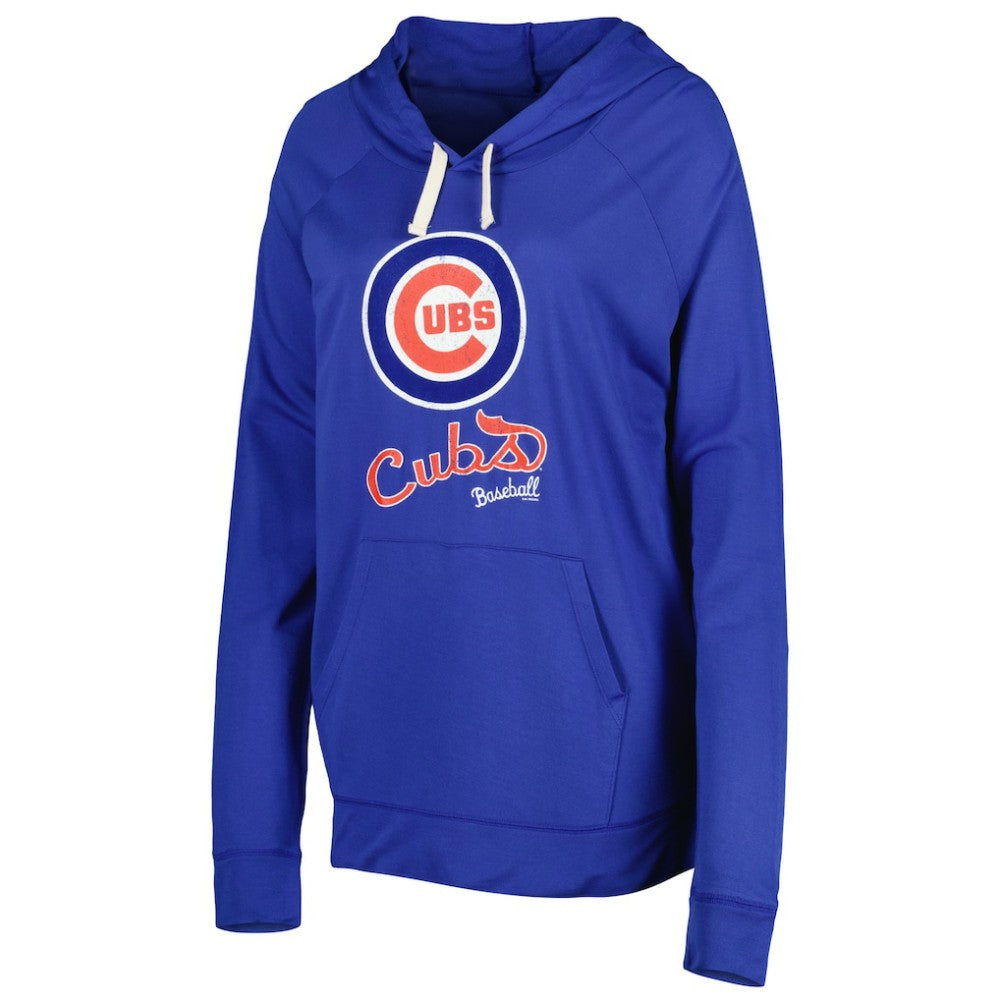 Chicago Cubs Touch Women's Pre-Game Raglan Pullover Hoodie Online