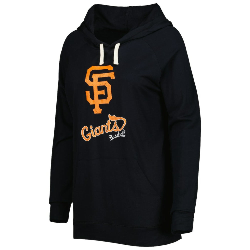 San Francisco Giants Touch Women's Pre-Game Raglan Pullover Hoodie Outlet