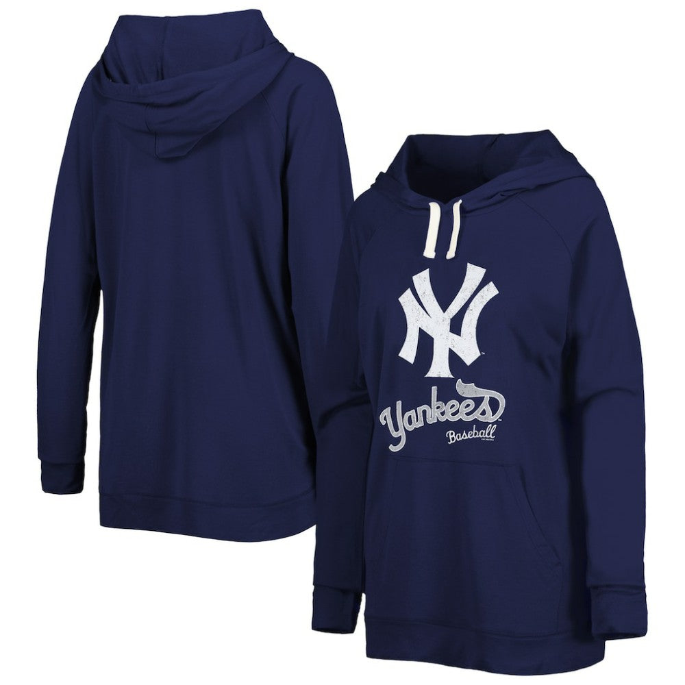 New York Yankees Touch Women's Pre-Game Raglan Pullover Hoodie Sale