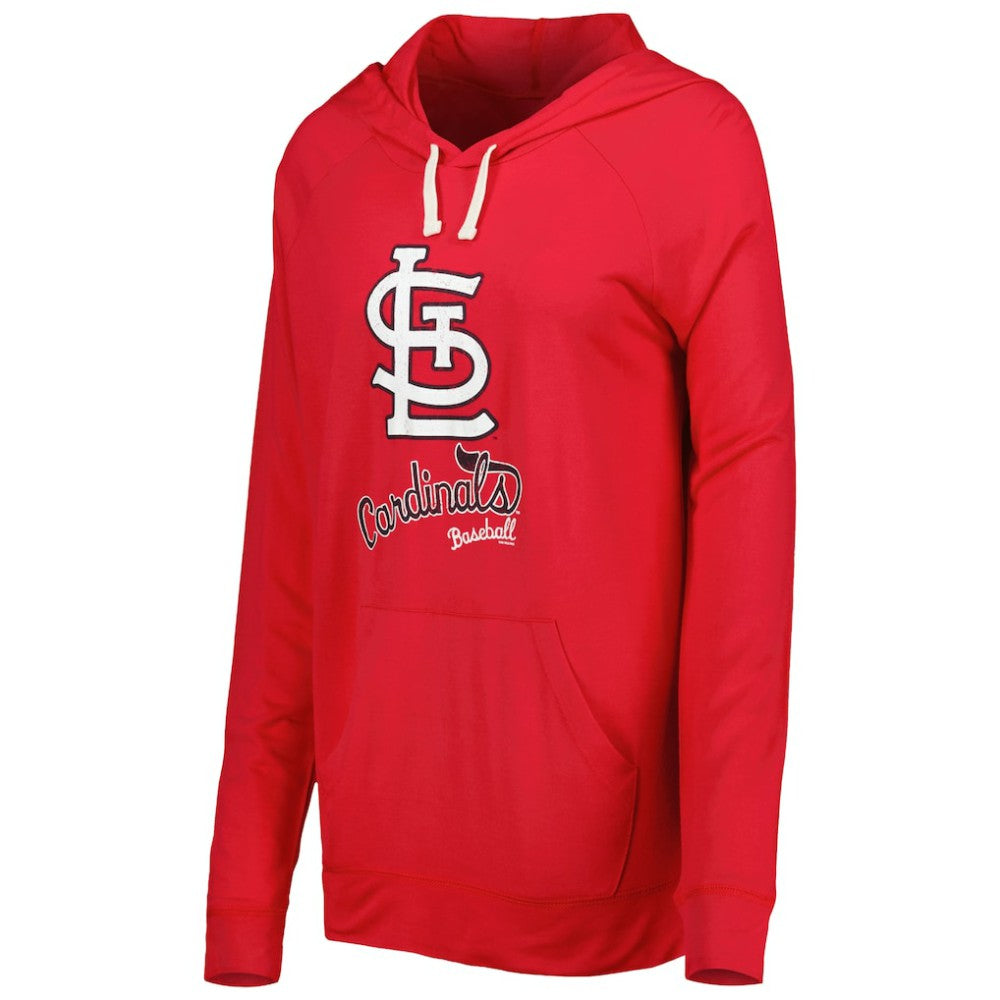 St. Louis Cardinals Touch Women's Pre-Game Raglan Pullover Hoodie Outlet