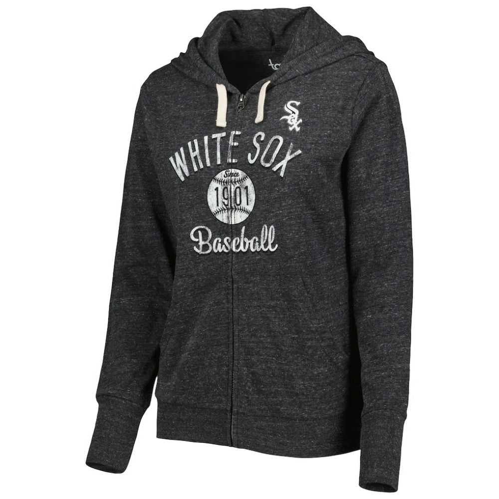 Chicago White Sox Touch Women's Training Camp Tri-Blend Lightweight Full-Zip Hoodie Discount