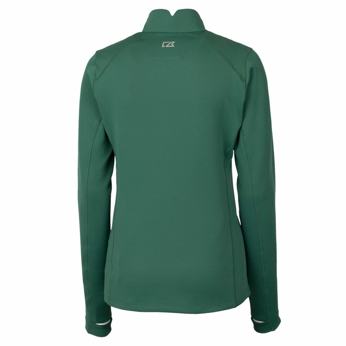 Green Bay Packers Cutter & Buck Women's Throwback Logo Traverse Stretch Quarter-Zip Pullover Top - Green - NFL