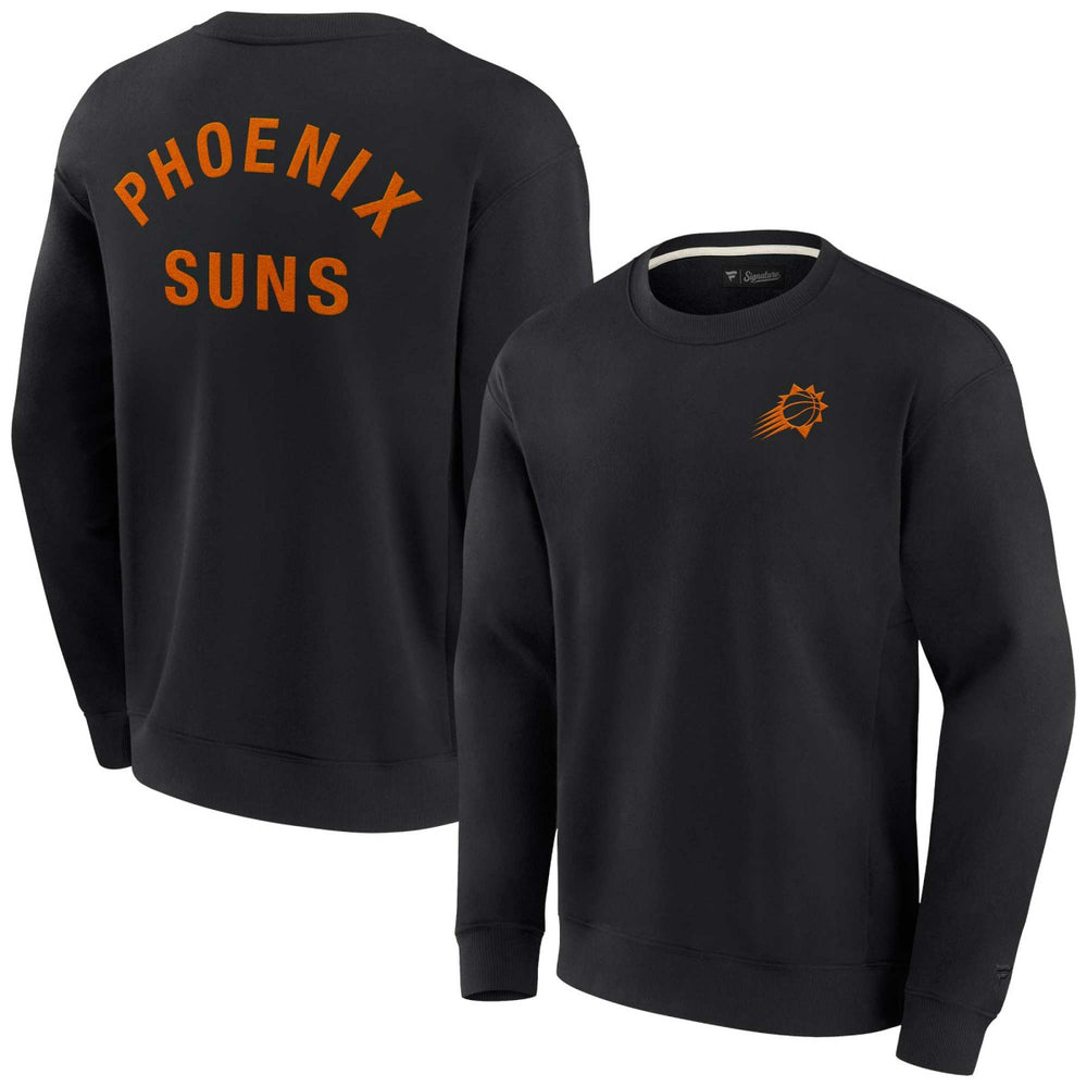 Fanatics Phoenix Suns Unisex Elements Super Soft Fleece Pullover Sweatshirt Black