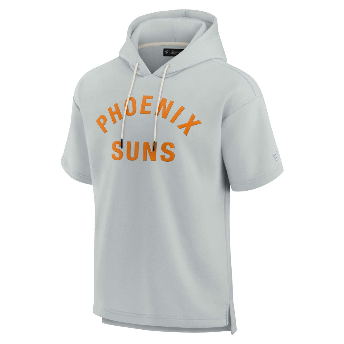 Fanatics Phoenix Suns Unisex Elements Super Soft Fleece Short Sleeve Pullover Hoodie Gray