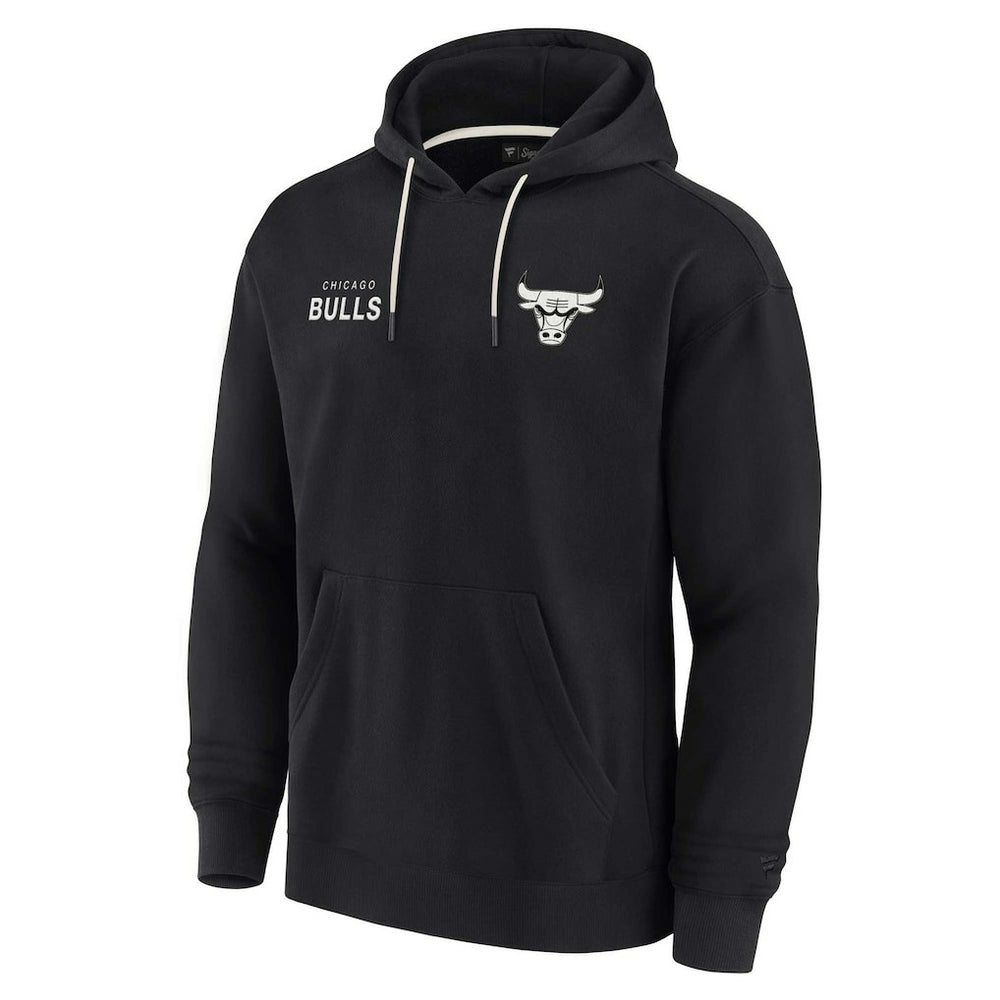 Fanatics Chicago Bulls Unisex Elements Super Soft Fleece Pullover Hoodie Black