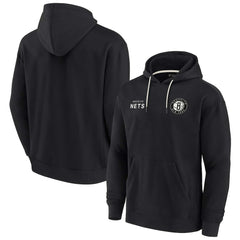 Fanatics Brooklyn Nets Unisex Elements Super Soft Fleece Pullover Hoodie Black