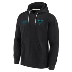 Fanatics Charlotte Hornets Unisex Elements Super Soft Fleece Pullover Hoodie Black