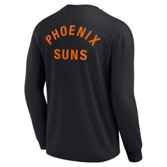 Fanatics Phoenix Suns Unisex Elements Super Soft Long Sleeve T-Shirt Black
